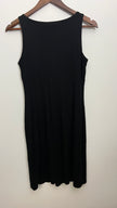 Talbots Black Sleeveless Midi Dress Size XS