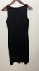 Talbots Black Sleeveless Midi Dress Size XS