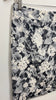 Talbots Black and White Floral Pencil Skirt Size 4