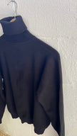 Fashion Nova Black Knit Turtleneck Size Small