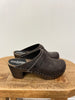 Sandgrens Dublin Classic Clog Mule in Fudge Size 37