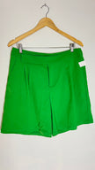 Future Collective Alani Noelle Green Relaxed Trouser Shorts Size 12