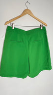 Future Collective Alani Noelle Green Relaxed Trouser Shorts Size 12