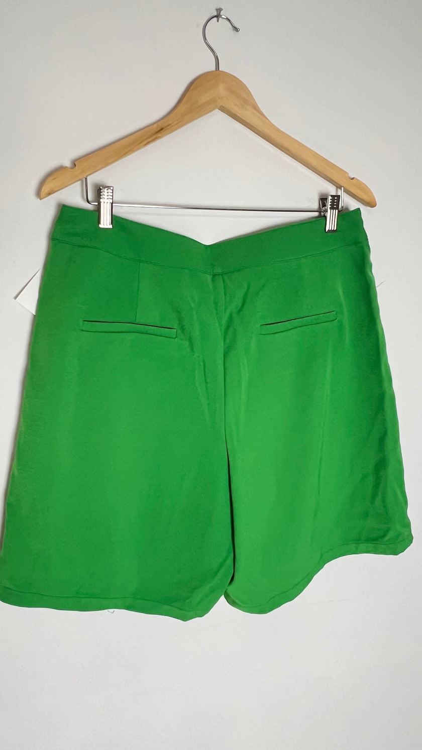 Future Collective Alani Noelle Green Relaxed Trouser Shorts Size 12