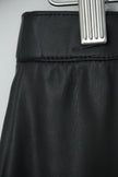 Cato Faux Leather Skirt Women Size Small Black Tiered Midi A-Line