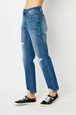 Judy Blue - Queen Of Hearts Coin Pocket BF Jeans