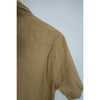 Sun and Stone Men’s Tan Linen Button Up Size medium