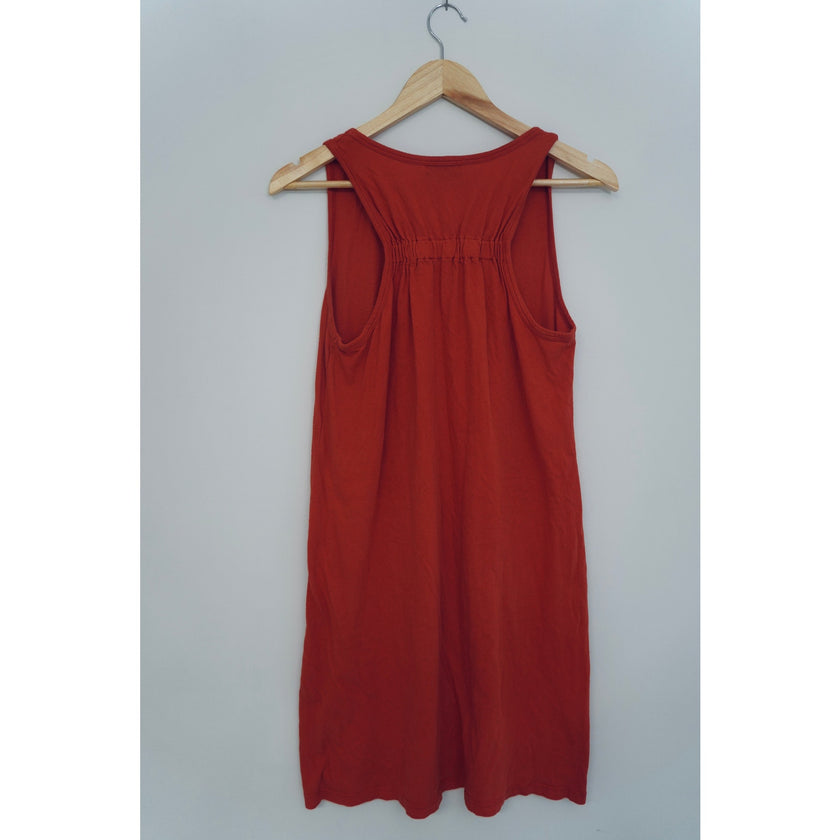 Michael Stars Orange Tank Shift Dress Size Medium