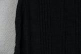 Pilcro Tank Top Women Medium Black Ribbed Knit Racerback Sleeveless Crew Neck