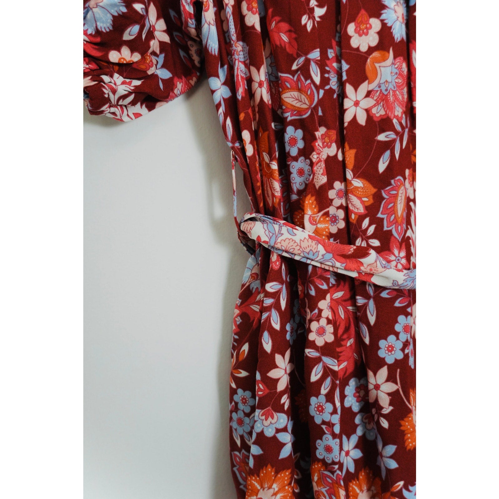 Salty Bright Floral Prairie Dress Size 8