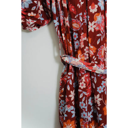 Salty Bright Floral Prairie Dress Size 8