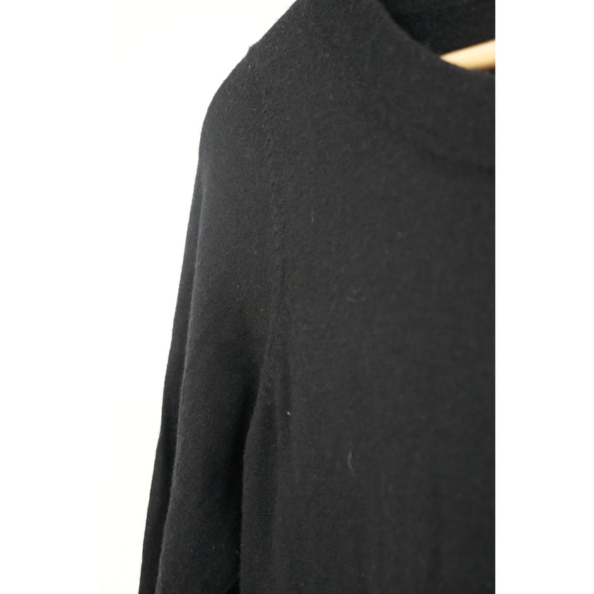 Moth Anthropologie Black Breeze Point Knit Blouse Size Small