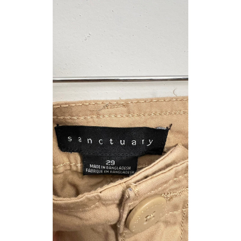 Sanctuary Tan Joggers Size 29