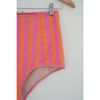 Kortni Jeane High Waisted Stripped Bikini Bottoms size small