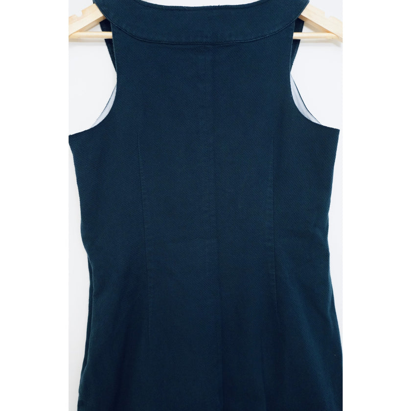 J Crew Navy Midi Dress Size Small