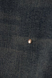 Scoop Crop Straight Jeans Women Size 14 Blue Embellished Rhinestone Stretch New