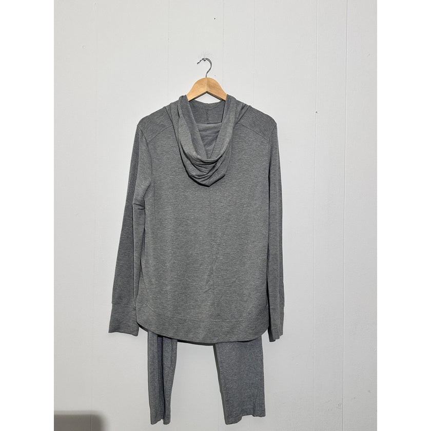 Athletic Works Tracksuit 10 Gray Hoodie Pants 2 Piece Unisex Sweatsuit Set