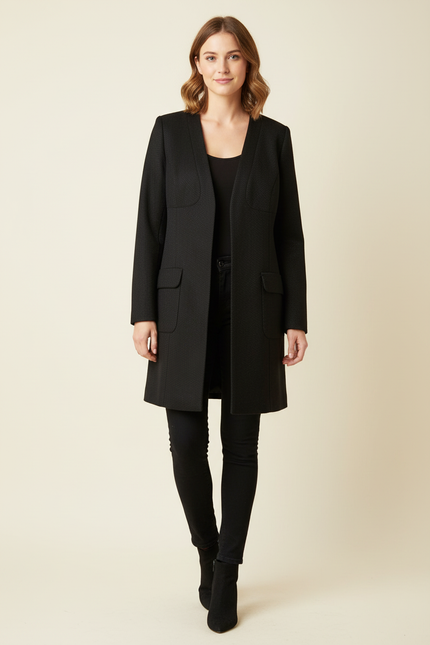 Black Peacoat - Consistent Background