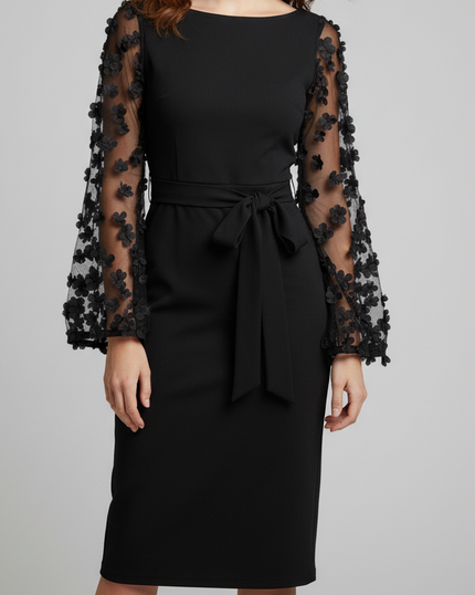 Black Sheer Dress 18yo