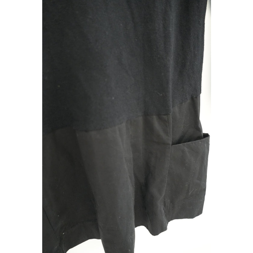 Moth Anthropologie Black Breeze Point Knit Blouse Size Small