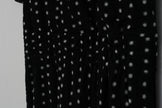 CATO Black and White Polka Dot A Line Midi Dress Size Medium