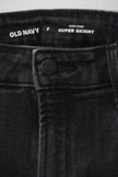 Old Navy Jeans Women Size 8 Black High Rise Super Skinny Denim Pants