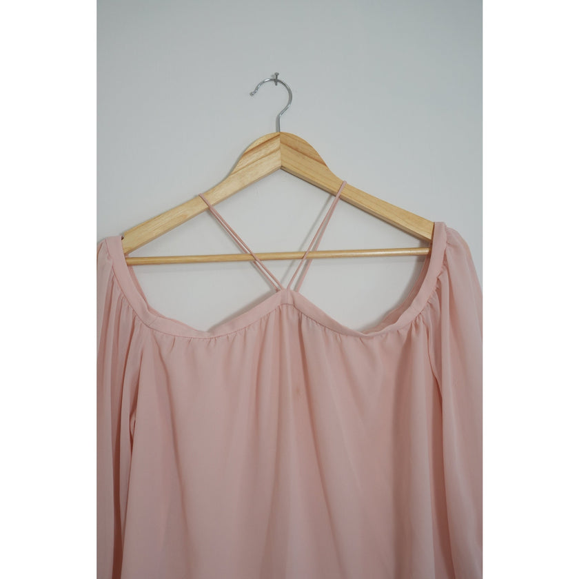 1. State Blush Off the Shoulder Blouse Size Medium