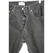 LEVI’S Original 501 Straight Leg Button Fly Black Jeans Size 33x32