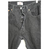 LEVI’S Original 501 Straight Leg Button Fly Black Jeans Size 33x32