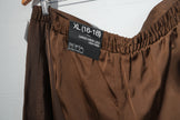 Sofia Jeans Cargo Wide Leg Pants Womens Extra Large Brown High Rise Satin