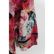 Vanessa Virginia 100% Silk Floral Blouse Size Medium