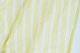 a.n.a Blouse Women Extra Large Yellow Striped Square Neck Long Sleeve Top