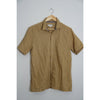 Sun and Stone Men’s Tan Linen Button Up Size medium