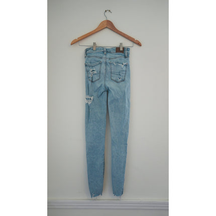 American Eagle Light Wash Jeggings Size 00