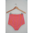 Kortni Jeane High Waisted Stripped Bikini Bottoms size small