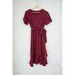 Velvet Red Tie Dress Size Medium