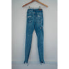 American Eagle Medium Wash Super Hi-Rise Distressed Jeggings Size 00
