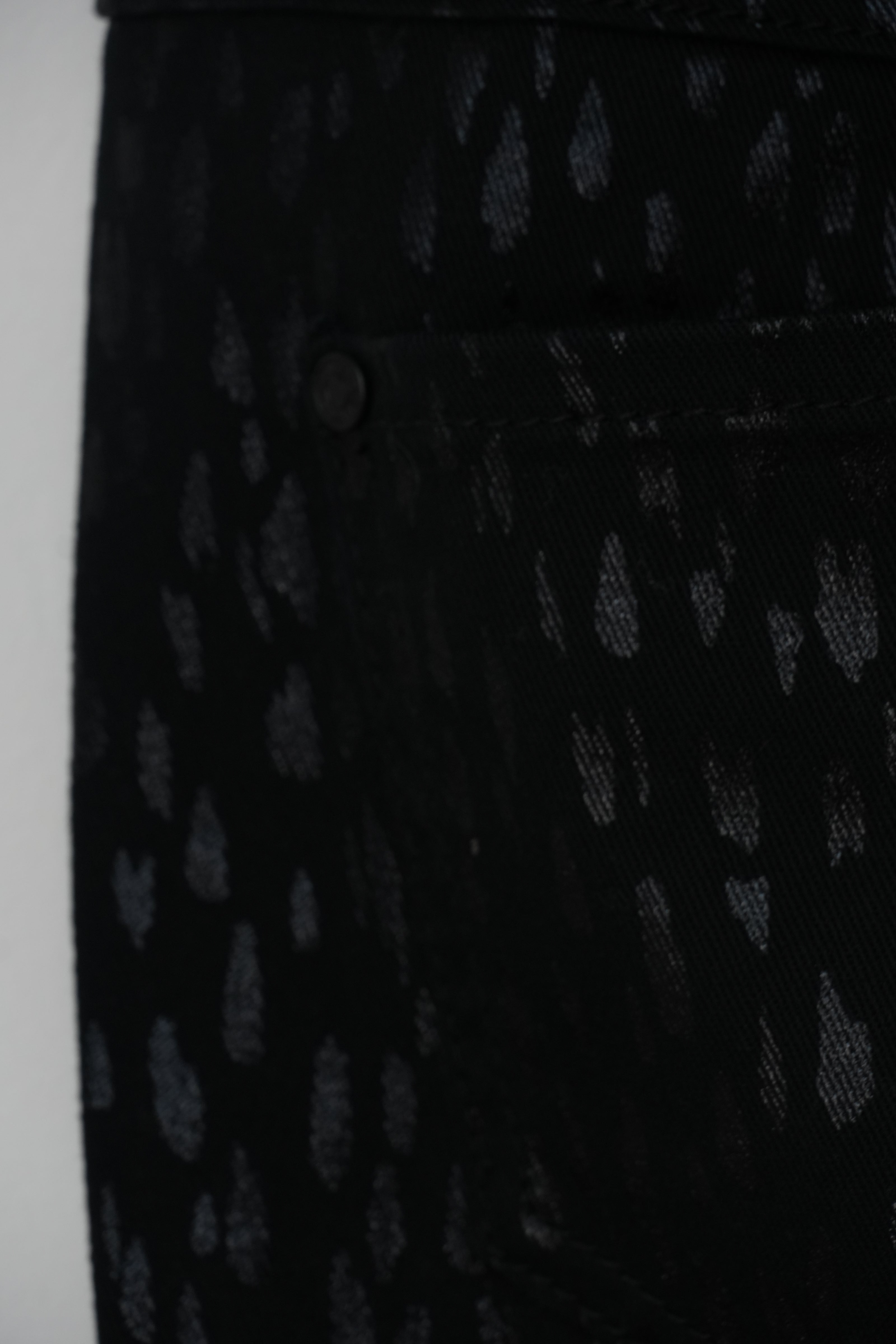 CATO Black Denim Pencil Skirt Size 2