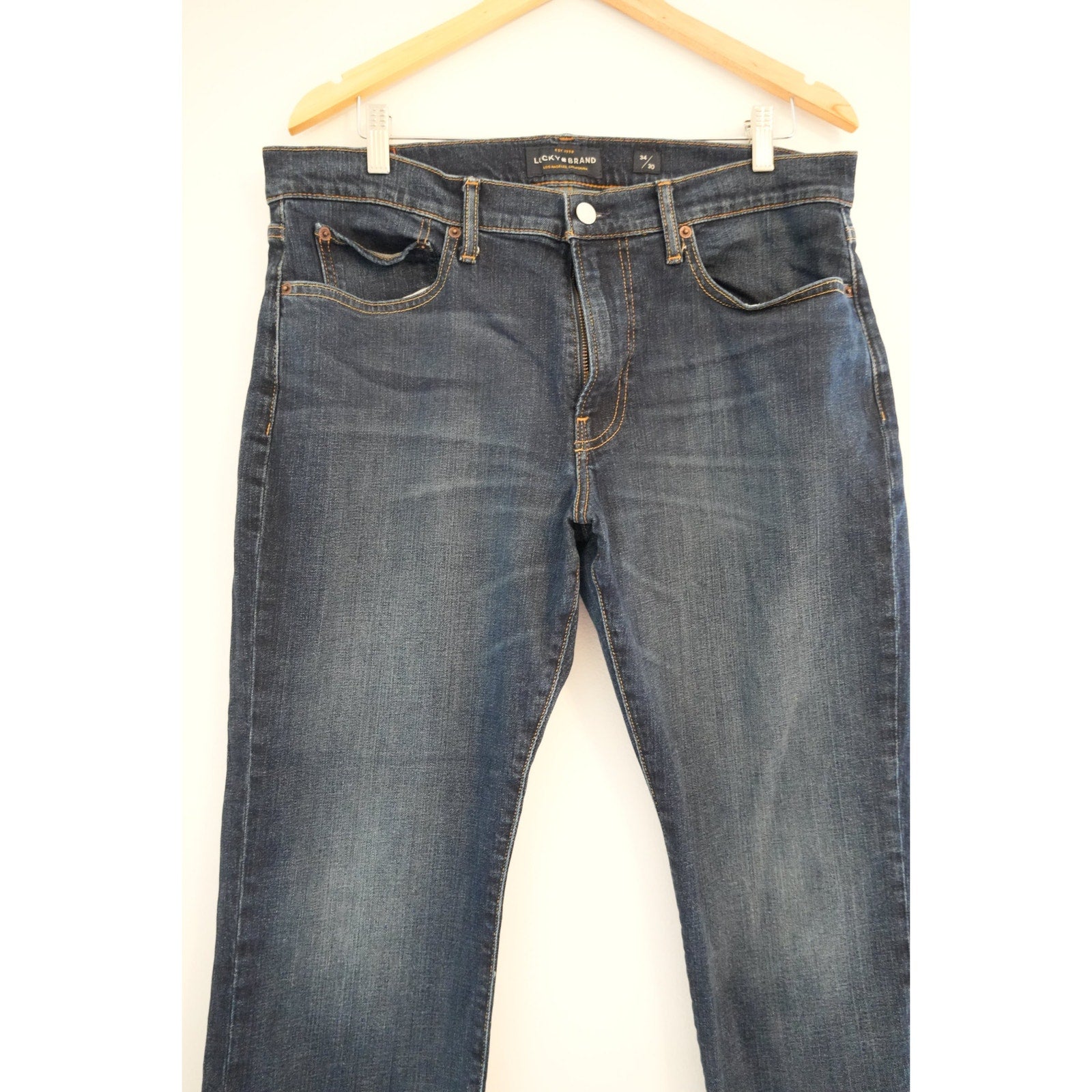 Lucky Brand Men's Denim Size 34/30 121 Slim Straight