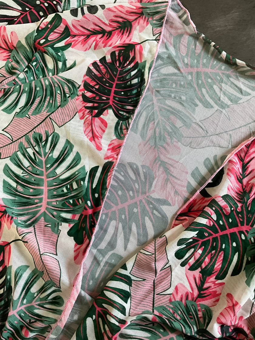 Printed Swim Cover Up