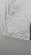 Ashley Stewart White Distressed Denim Bermuda Shorts Size 20