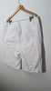 Ashley Stewart White Distressed Denim Bermuda Shorts Size 20