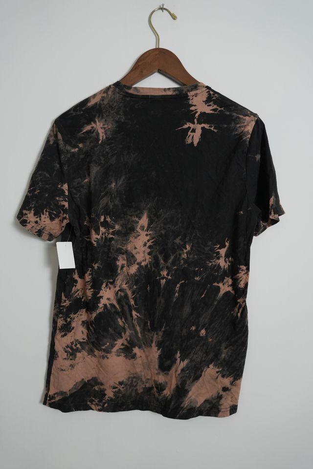 ROMWE Bleach Tie-Dye Graphic Tee “Noodle Lovers” Size Medium
