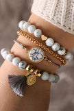 Gray Marble Bracelet Set (in-store)