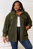 Cozy Girl Full Size Button Down Shacket